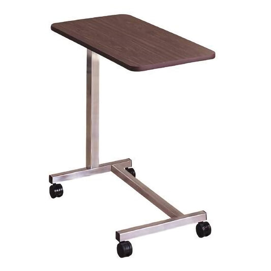 Overbed Table McKesson Non-Tilt Spring Assisted Lift 28-1/4 to 43-1/4 Inch Height Range