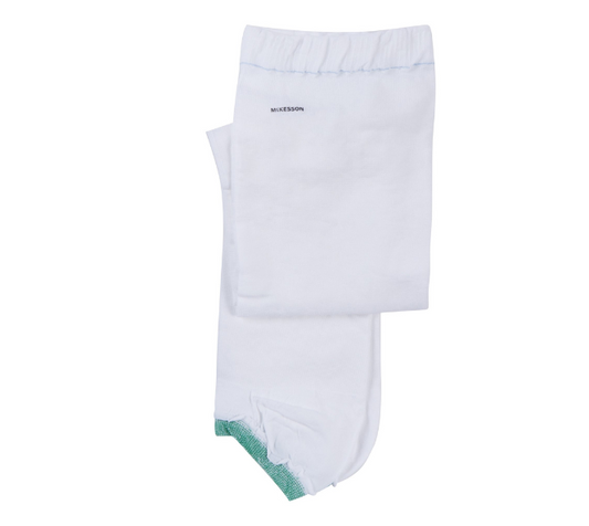 Anti-embolism Stocking McKesson Thigh High Small / Regular White Inspection Toe