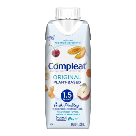 Tube Feeding Formula Compleat® Original 1.5 Fruit Medley Liquid 250 mL Reclosable Carton