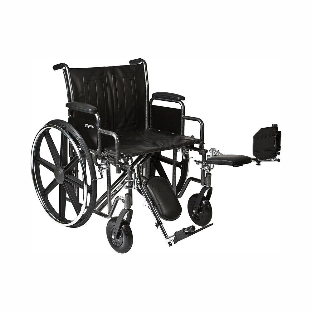 Medline K3 Guardian Wheelchair with Nylon Upholstery Comfort and Durability