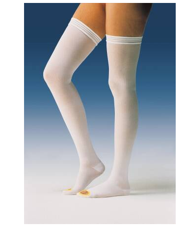 Anti-embolism Stocking JOBST® Anti-Em/GPT™ Thigh High Medium / Regular White Inspection Toe