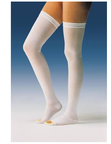 Anti-embolism Stocking JOBST® Anti-Em/GPT™ Thigh High Large / Regular White Inspection Toe