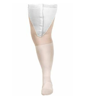 Anti-embolism Stocking ATS™ Thigh High 2X-Large / Regular White Inspection Toe