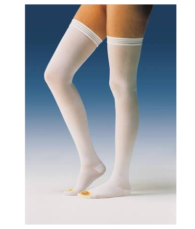 Anti-embolism Stocking JOBST® Anti-Em/GPT™ Thigh High X-Large / Regular White Inspection Toe