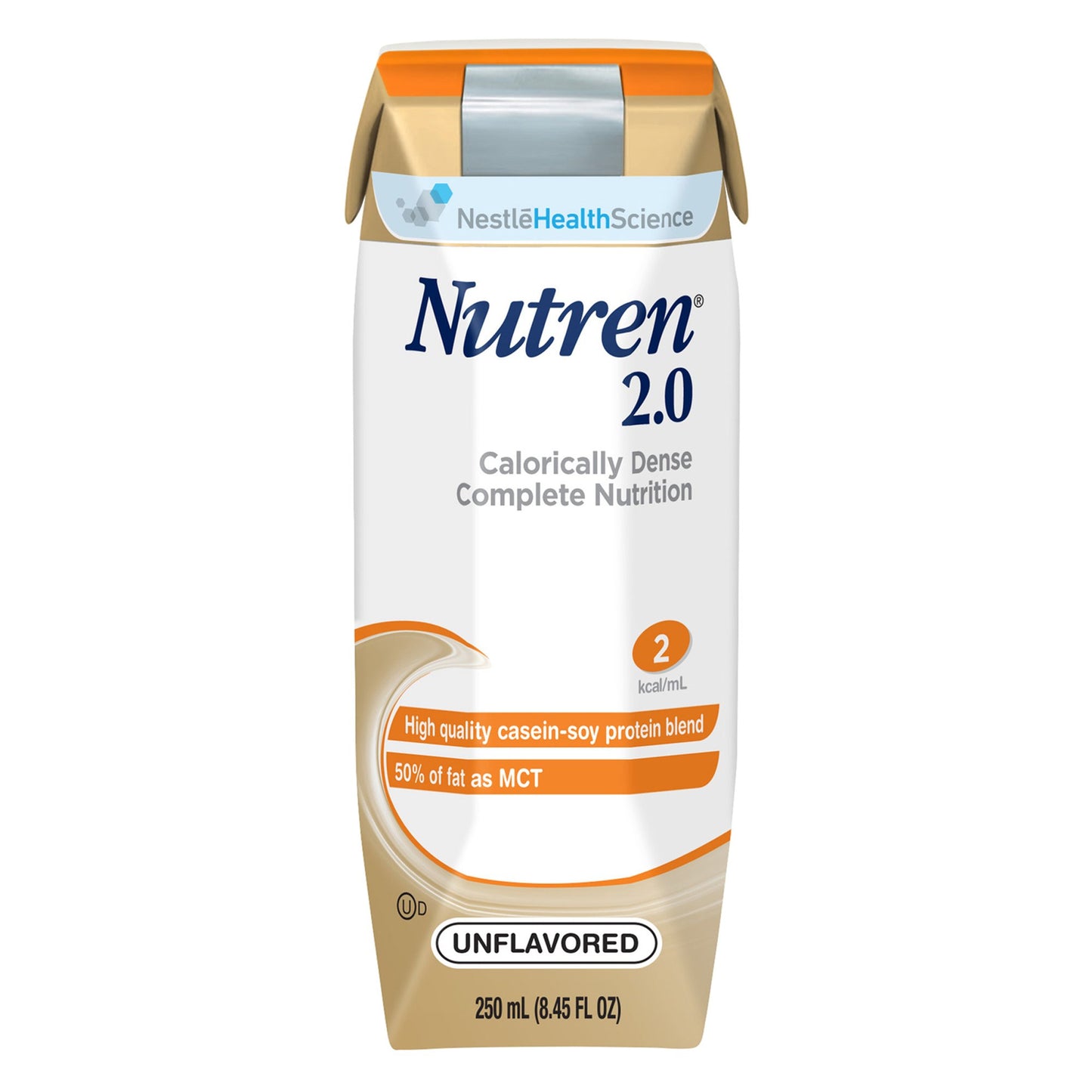 Tube Feeding Formula Nutren® 2.0 Unflavored Liquid 250 mL Carton