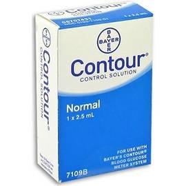 Blood Glucose Control Solution Ascensia™ Contour® 2.5 mL Normal Level