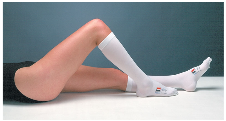 Anti-embolism Stocking T.E.D.™ Knee High 3X-Large / Regular White Open Toe