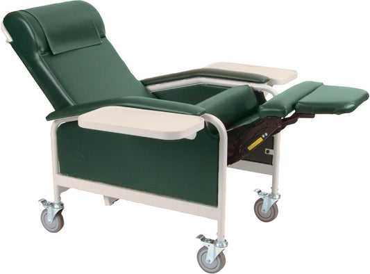 Recliner Care Cliner™ Gray Vinyl Nylon Casters