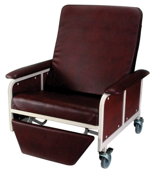 Bariatric Recliner 4 Casters, Locking