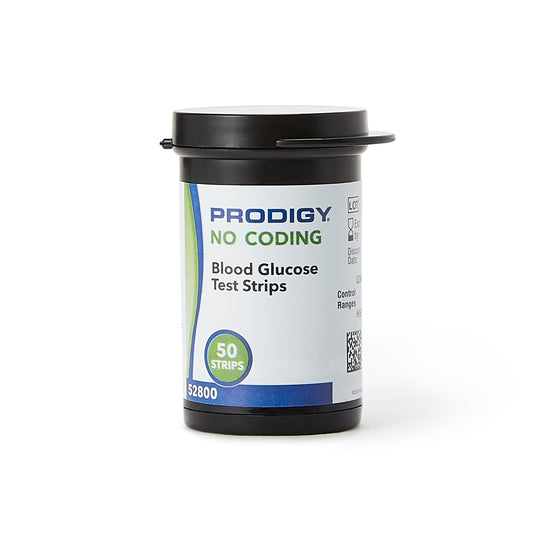 Blood Glucose Test Strips Prodigy® 50 Strips per Pack