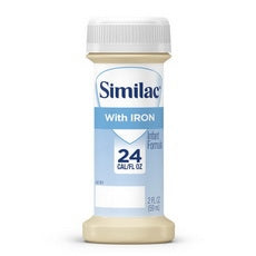 Infant Formula Similac® with Iron 24 Unflavored 2 oz. Bottle Liquid Iron